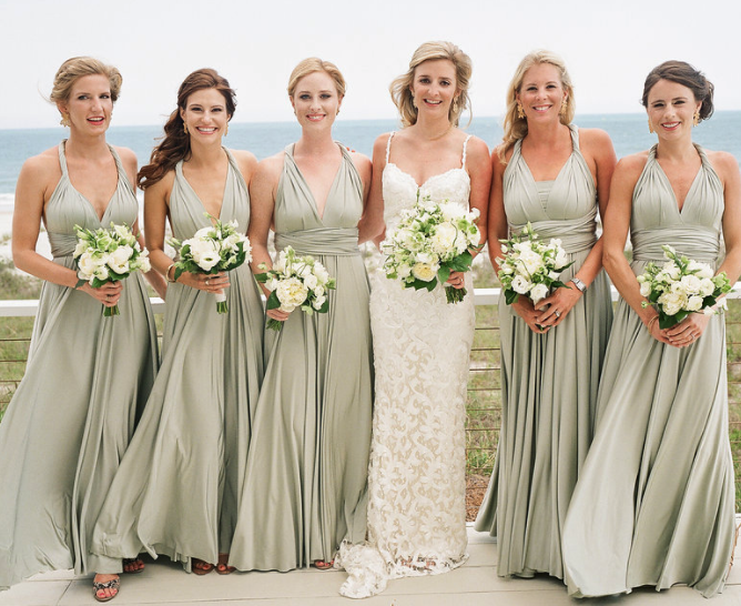 Sage Infinity Dresses