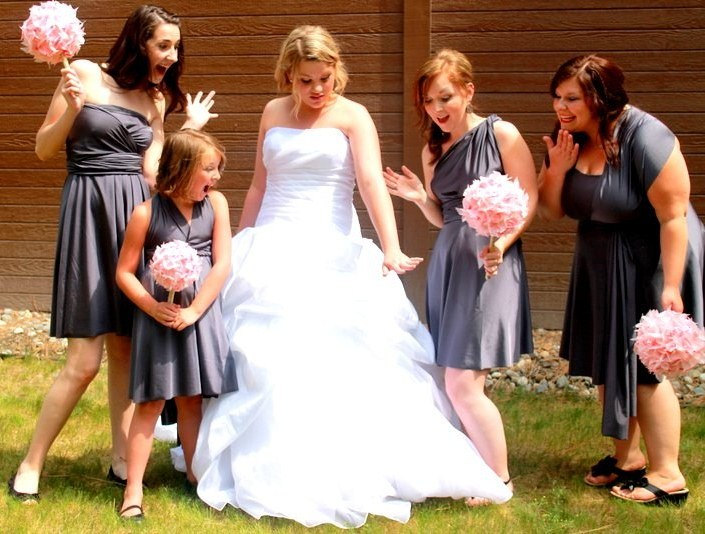 Infinity Flower Girl Dress