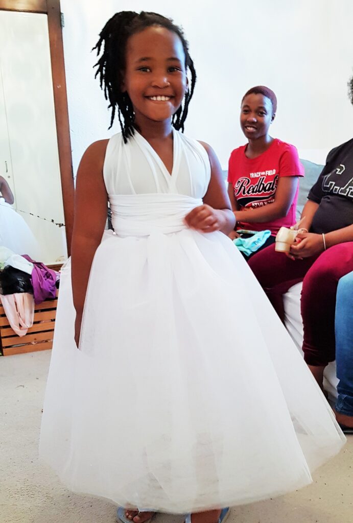 Flower Girl Dress with Tutu