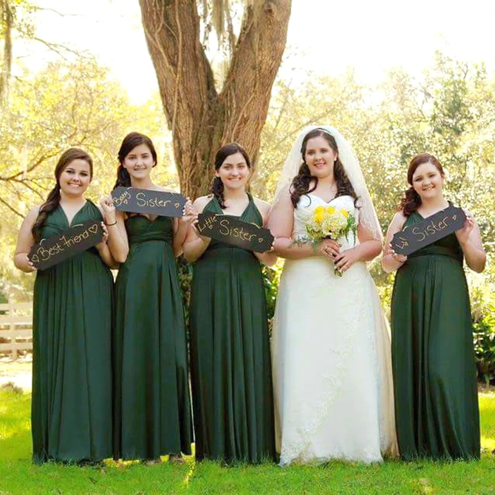 Emerald Bridesmaids Dresses
